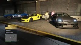 Benefactor Feltzer, Coil Voltic и Dewbauchee Rapid GT Classic.webp