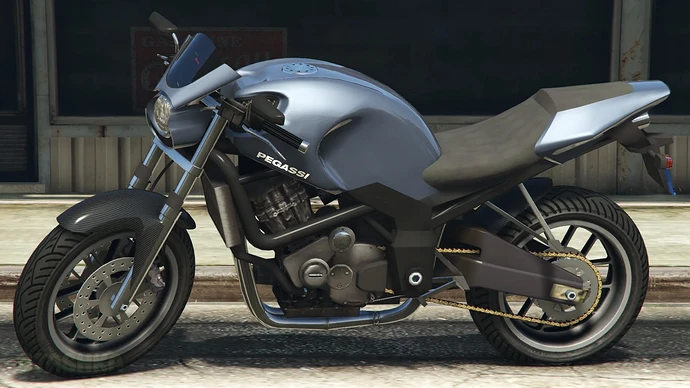 Быстрый мотоцикл в ГТА Онлайн - Pegassi Ruffian.