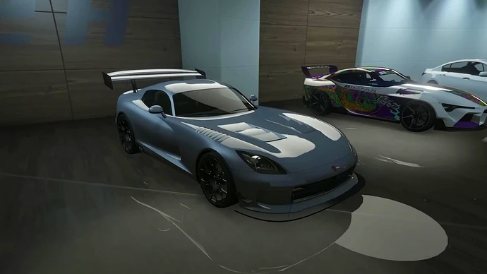 Bravado Banshee GTS, основанный на SRT/Dodge Viper.