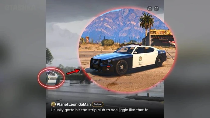 Bravado Police Cruiser в Майами ГТА 6.