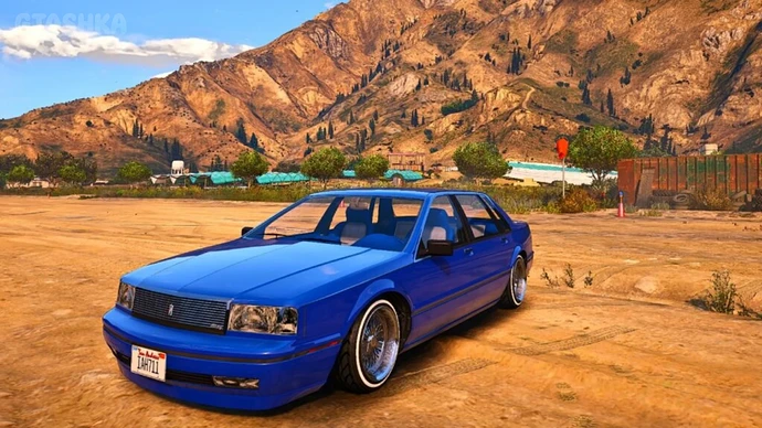 Albany Primo Заказной прыгающий в игре GTA Online.