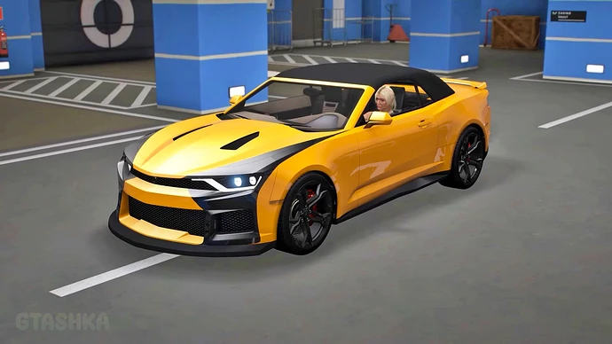 Declasse Vigero ZX Кабриолет — версия без крыши крутой автомобиля, который понравился многим игрокам.