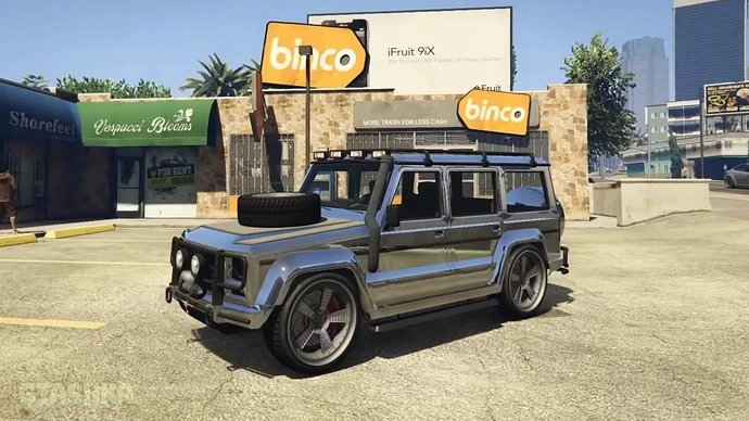 Как получить редкий Dubsta 2 (Гелик) в GTA Online.