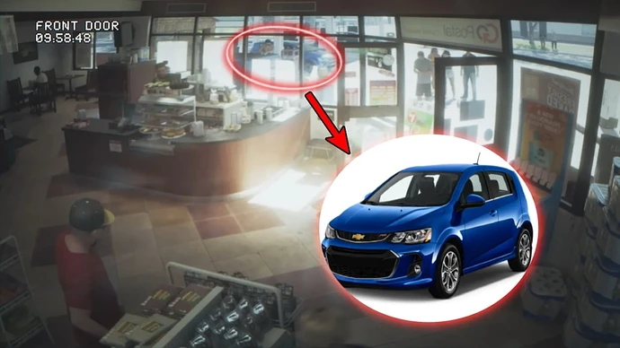 Chevrolet Sonic в трейлере GTA 6.