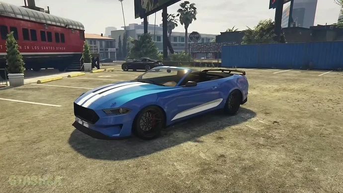 Vapid Dominator GT — крутой кабриолет из ГТА Онлайн.