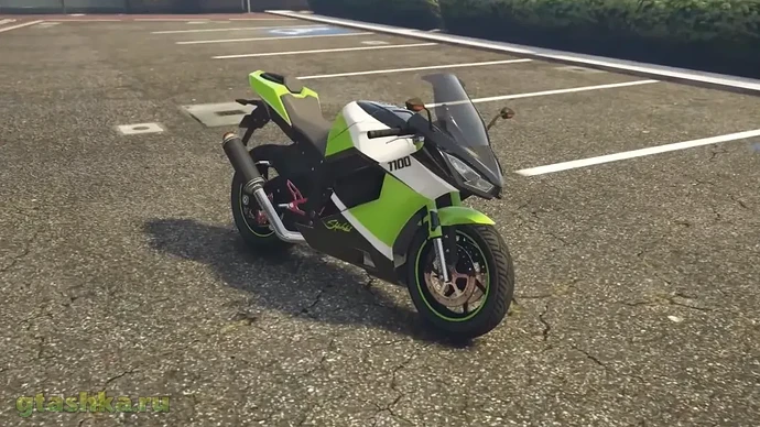 Nagasaki Shinobi приводит в восторг своим внешним видом многих поклонников езды на двухколесном транспорте.