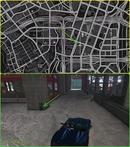 Где находится парашют Junk Energy в GTA Online.