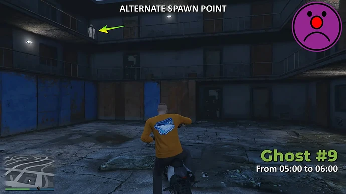 Привидение в мотеле в Grand Theft Auto.