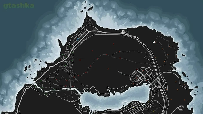 Все 120 точек с одержимыми животными в GTA Online.