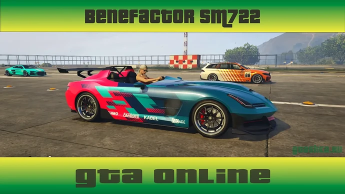 Benefactor SM722. Быстрая машина в ГТА Онлайн.
