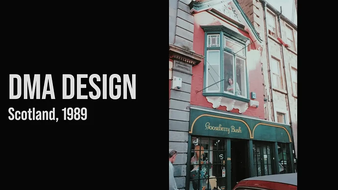 Студия DMA Design в Шотландии.