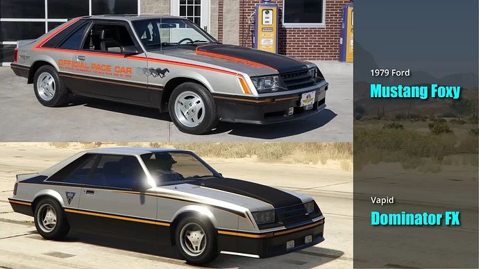 Vapid Dominator FX, крутая машина из 80-х годов.