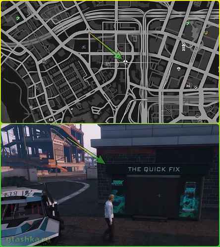 Где находится парашют Junk Energy в GTA Online.