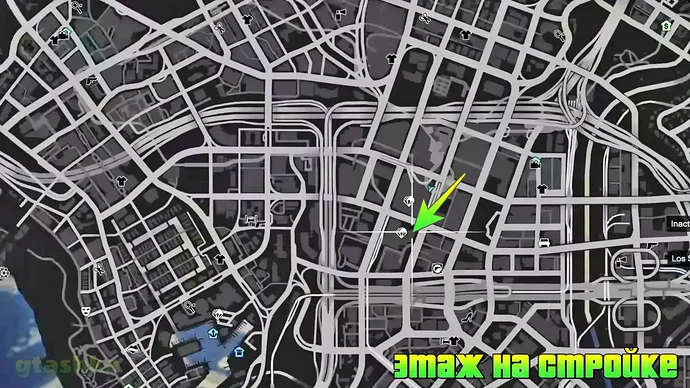 Закрытый этаж. Секретное место в ГТА 5 на карте.