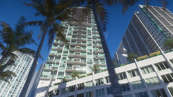 Небоскребы в городе Vice City в GTA 6.