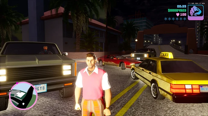 GTA Vice-City получила патч, улучшающий освещение.