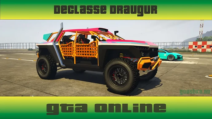 Вот какие новые машины в GTA Online мы получаем. Declasse Draugur - вездеход, который подарит вам много ярких впечатлений.