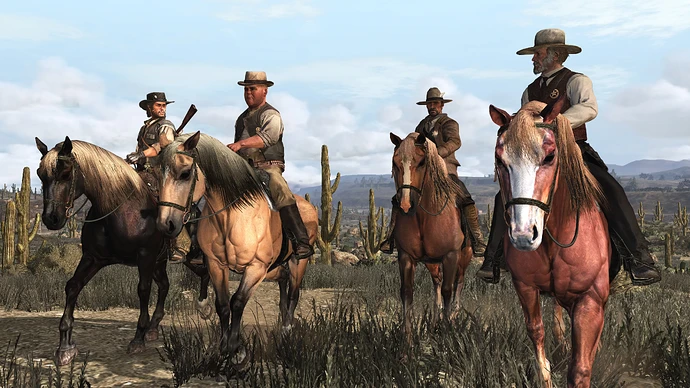 Время прохождения Red Dead Redemption.