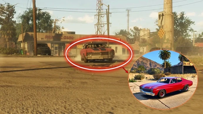 Маслкар Declasse Tulip в ГТА 6.
