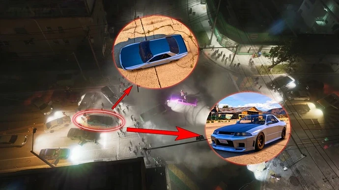 Annis Elegy Retro в трейлере GTA 6.