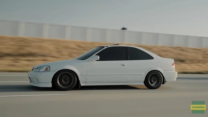 Honda Civic Coupe Gen V в ГТА Онлайн.