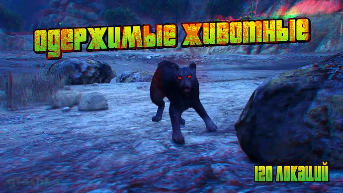 Одержимые животные в ГТА Онлайн. Все локации на карте.