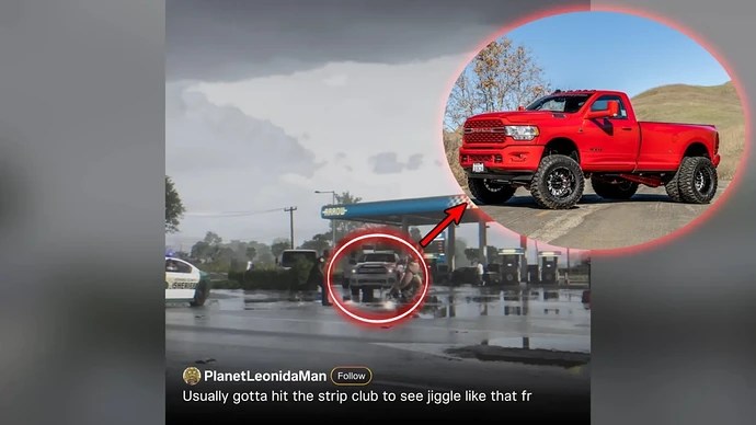Dodge Ram Dually в новой GTA 6.