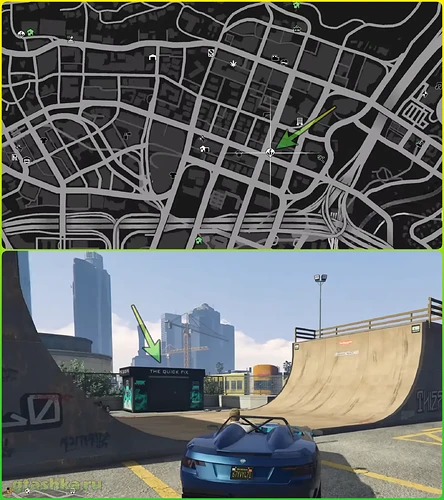 Где находится парашют Junk Energy в GTA Online.