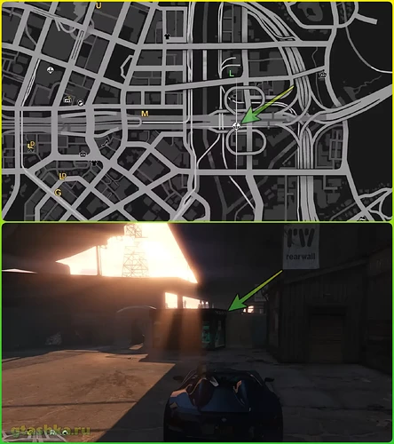 Где находится парашют Junk Energy в GTA Online.