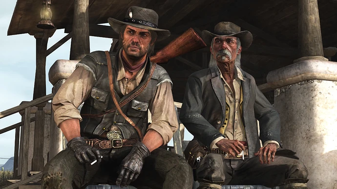 Улучшенная графика в Red Dead Redemption.