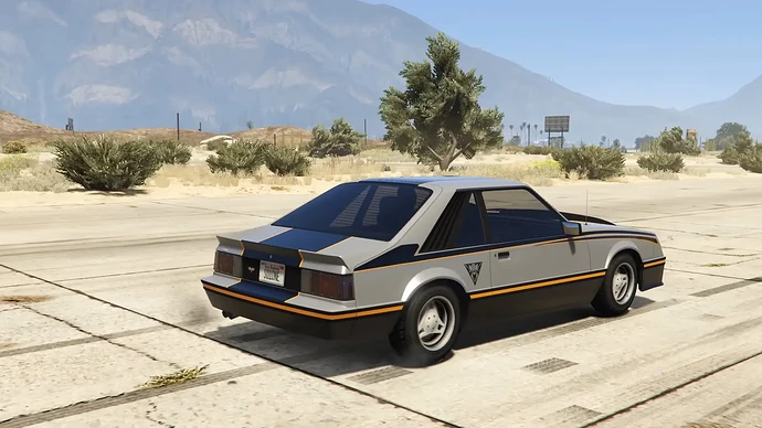 Vapid Dominator FX - вид сбоку.