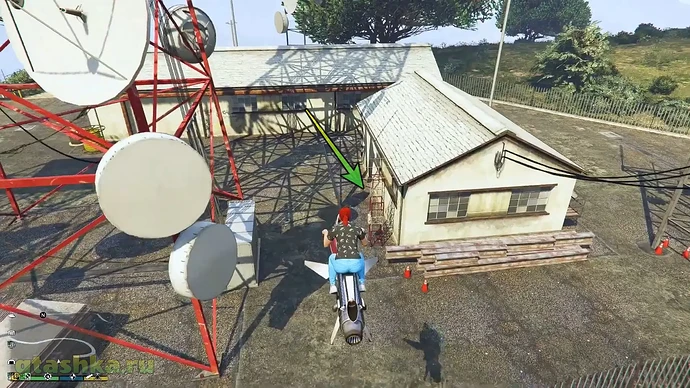 Где антенны в GTA Online. Все точки на карте.