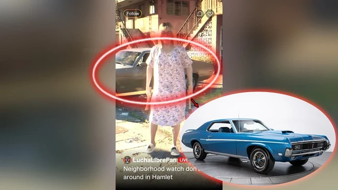 Mercury Cougar из трейлера ГТА 6.