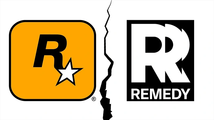 Логотипы Rockstar и Remedy.